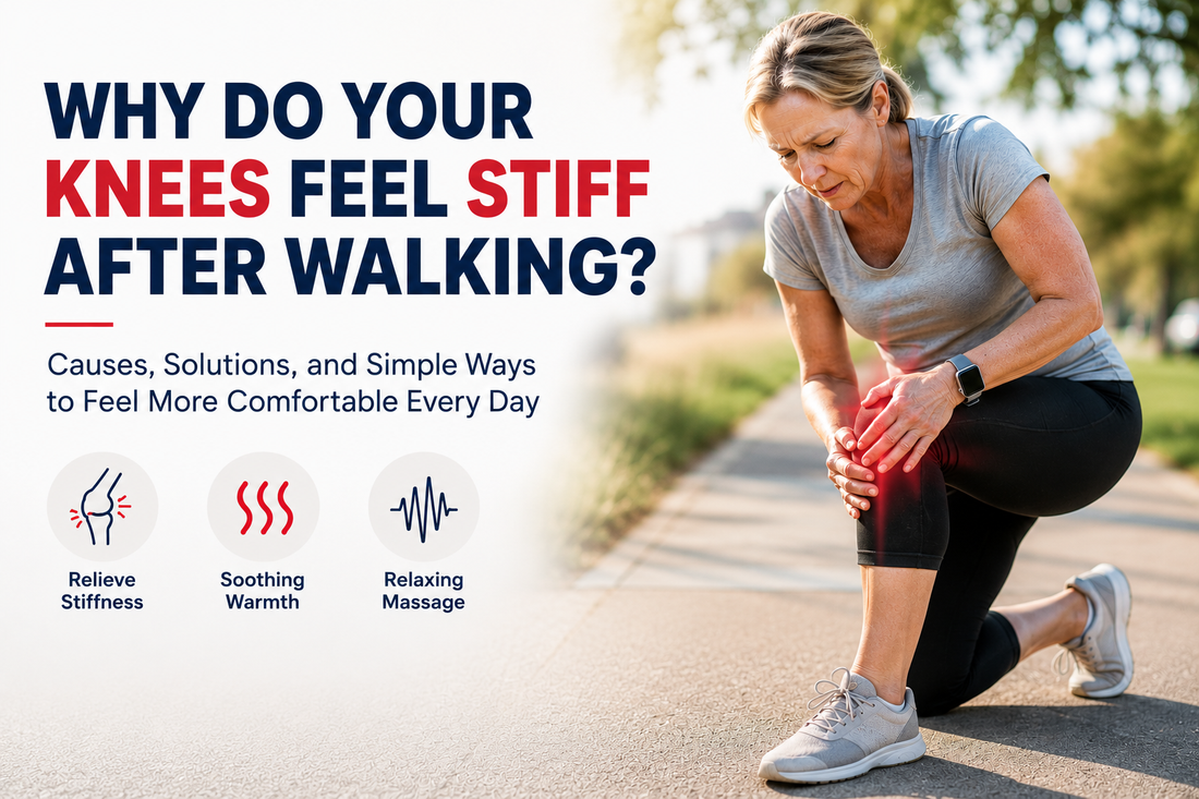 Why Do Your Knees Feel Stiff After Walking?