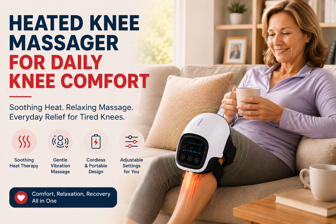 Heated Knee Massager for Daily Knee Comfort: Is It Worth It?