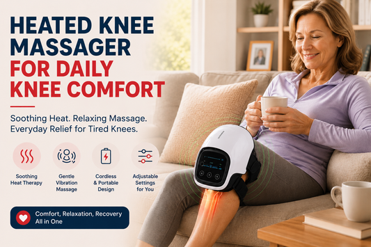 Heated Knee Massager for Daily Knee Comfort: Is It Worth It?