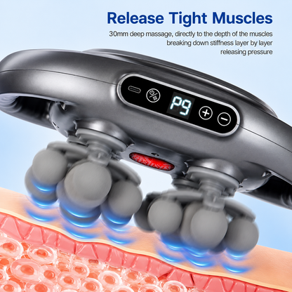 Comfave Deep Tissue Massage Gun - Percussion & Heat Therapy - NEW VERSION 22 HEAD
